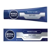 Kosmetyki do golenia - Nivea For Men: pielęgnujący krem do golenia 100ml - miniaturka - grafika 1
