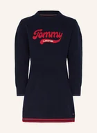 Sukienki i spódniczki dla dziewczynek - Tommy Hilfiger Sukienka Z Dzianiny blau - TOMMY HILFIGER - miniaturka - grafika 1