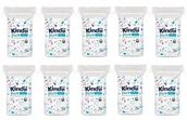 Waciki, płatki i patyczki kosmetyczne - Płatki dla niemowląt kosmetyczne Cleanic Kindii Baby Sensitive (60 sztuk) x 10 opakowań - miniaturka - grafika 1
