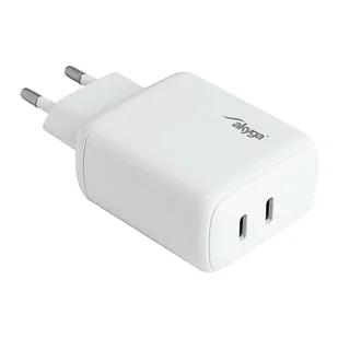 Akyga AK-CH-19 ładowarka do urządzeń przenośnych Uniwersalne Biały USB Szybkie ładowanie Automatyczna - Ładowarki do telefonów - miniaturka - grafika 1