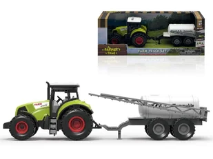 TRAKTOR Z PRZYCZ ŚWIATŁO DŹW 49284 MADEJ - Samochody i pojazdy dla dzieci - miniaturka - grafika 1