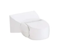 Czujniki ruchu i zmierzchu - Zewnętrzny mikrofalowy czujnik ruchu 180° 230V IP65 biały - miniaturka - grafika 1