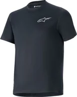 Koszulki męskie - Alpinestars Koszulka krótki rękaw ALPINESTARS A-ARIA ASTAR SS JERSEY, Black Rozmiar: XXL - miniaturka - grafika 1