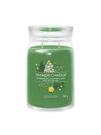 Świece - Yankee Candle Świeca zapachowa "Shimmering Christmas Tree" - 567 g - miniaturka - grafika 1