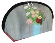Kosmetyczki, organizery i kuferki - Kosmetyczka Still life of flowers in a blue vase Henri Rousseau - miniaturka - grafika 1