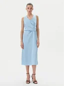 Sukienki - Rinascimento Sukienka koktajlowa CFC0122928003 Błękitny Regular Fit - miniaturka - grafika 1