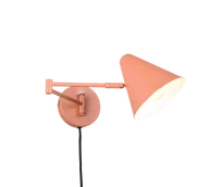 Lampy ścienne - COSIMA 263970140 kinkiet regulowany morelowy 1xE14 łamane ramię - miniaturka - grafika 1