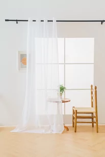 Firana Dekoracyjna Ivy 200 x 250 Przelotka Woal 01 - Firany - miniaturka - grafika 2