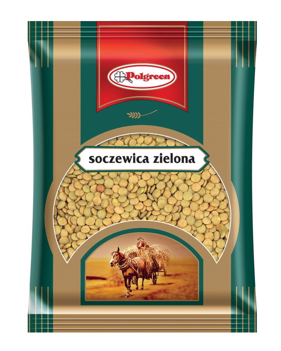 POLGREEN SOCZEWICA ZIELONA 500G