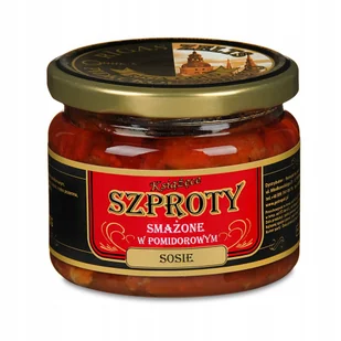 Riga Gold Szproty smażone w sosie pomidorowym 280g - Konserwy i dania rybne - miniaturka - grafika 1