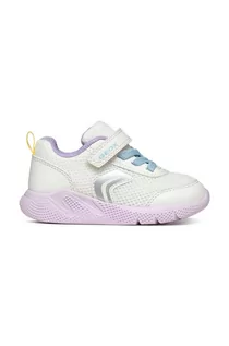 Buty dla dziewczynek - Geox sneakersy dziecięce SPRINTYE kolor biały - grafika 1