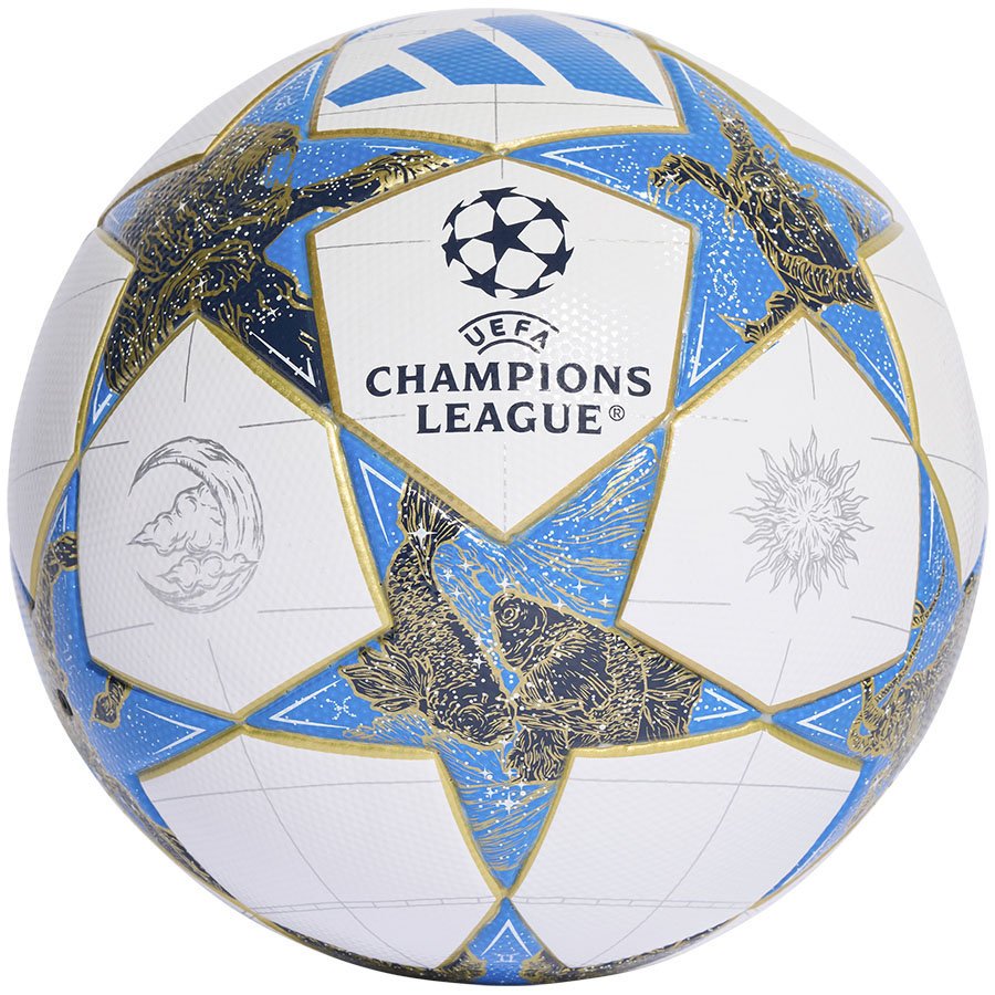 Adidas, Piłka nożna treningowa UEFA Champions League 2025 BOX Finał, UCL League JP1548, Junior 290g, rozmiar 4