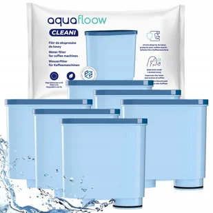 6x filtr AquaFloow do ekspresów Saeco Philips Latte Go AquaClean zamiennik - Akcesoria i części do ekspresów do kawy - miniaturka - grafika 1