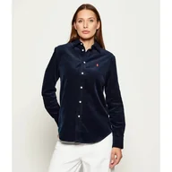 Koszule damskie - POLO RALPH LAUREN Sztruksowa koszula Classic fit - miniaturka - grafika 1