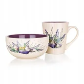 Kubki - Banquet Lavender 2-częściowy Zestaw śniadaniowy - miniaturka - grafika 1