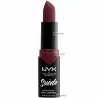 Szminki - NYX Professional Makeup - SUEDE MATTE LIPSTICK - Matowa pomadka do ust - 3,5 g - 06 - LALALAND - miniaturka - grafika 1