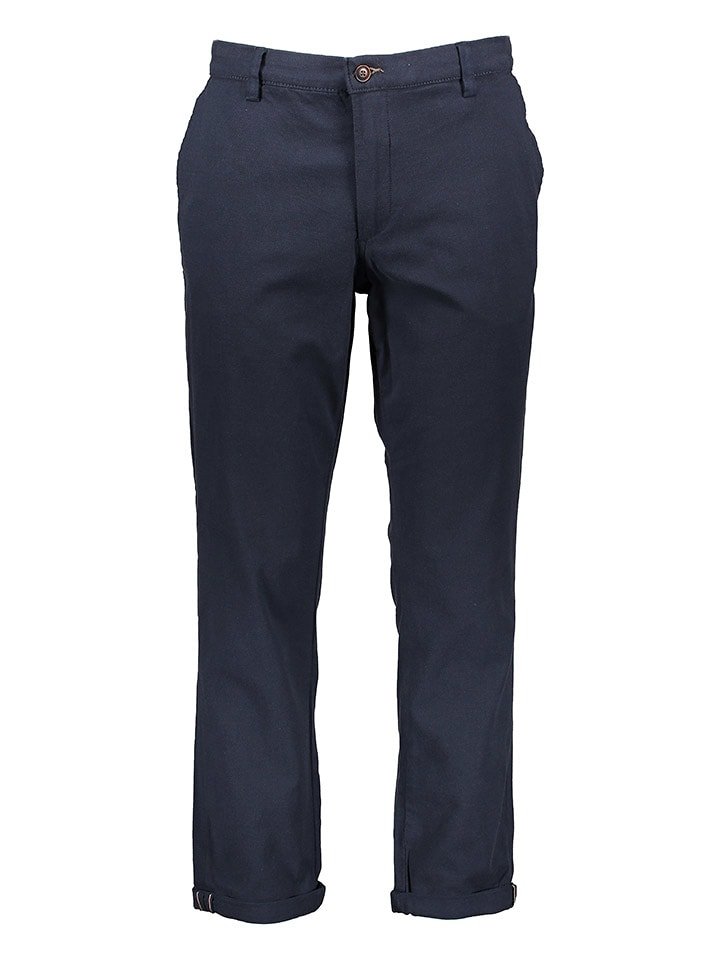 Jack & Jones Spodnie chino w kolorze granatowym