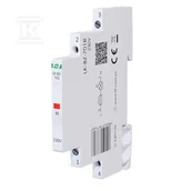 Inne akcesoria elektryczne - Lampka kontrolna zasilania z zabezpieczeniem LK-BZ-701R 1/3S 230V 1xLED CZERWONA - miniaturka - grafika 1