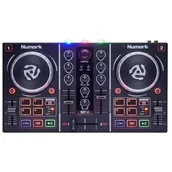 Inne akcesoria dla DJ - Numark Party Mix Kompletny Zestaw Kontrolerów DJ do Serato DJ z 2 Tarasam, Wielokolorowy, 19.69 x 32.51 x 5.08 cm Party Mix - miniaturka - grafika 1