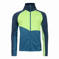 Bluzy sportowe męskie - Męska bluza Dare 2b Assimilate III Core Stretch Rozmiar: S / Kolor: niebieski/zielony - miniaturka - grafika 1