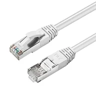 Patchcordy - MicroConnect Patchcord STP CAT6 LSZH 0.5m biały STP6005W - miniaturka - grafika 1