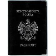 Etui na dokumenty i karty - MERplus Okładka na paszport S - miniaturka - grafika 1