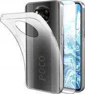 Etui i futerały do telefonów - Hello Case ETUI DO XIAOMI POCO X3 / X3 PRO / NFC CASE SILIKON POKROWIEC CLEAR SZKŁO - miniaturka - grafika 1