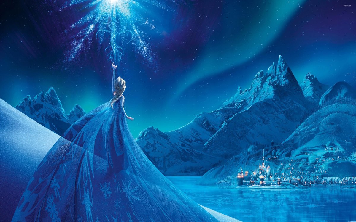 PUZZLE Kraina Lodu Elsa Frozen A3 252 el z Nadrukiem + IMIĘ Pudełko