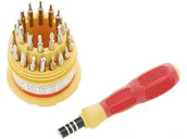 Narzędzia samochodowe - 6910# Zestaw wkrętak z końcówkami 31szt. - miniaturka - grafika 1