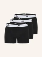 Majtki damskie - Adidas Bokserki Active Flex Cotton, 3 Szt. schwarz - miniaturka - grafika 1
