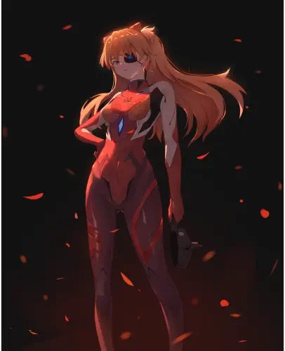 Plakat Anime Neon Genesis Evangelion NGE_202 A2 Custom