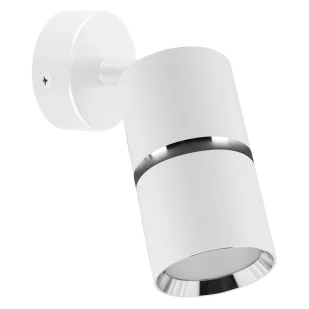 Oprawa ścienna DIOR SPT 4259 Ideus regulowana spot chrom biała - Lampy ścienne - miniaturka - grafika 1