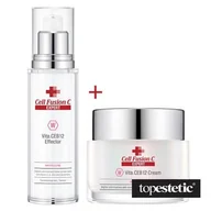 Zestawy kosmetyków damskich - Cell Fusion C Expert Cell Fusion C Expert Vita Ceb12 Set ZESTAW Krem rozjaśniający intensywnie regenerujący 50 ml + Serum rozjaśniające zapobiegające powstawaniu przebarwień 50 ml - miniaturka - grafika 1