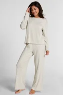 Bielizna nocna - Hunkemöller PANT LOOSE POINTELLE PRINT Szary - miniaturka - grafika 1