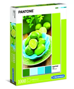 Clementoni Puzzle 1000 elementów Pantone - Poncz limonkowy - Puzzle - miniaturka - grafika 1