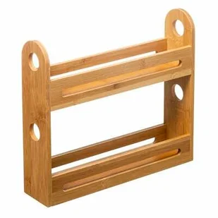 Półka bambusowa 30x7x27,5 cm - Półki łazienkowe Półka bambusowa 30x7x27,5 cm - Półki łazienkowe - miniaturka - grafika 1