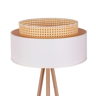 Lampa stojąca Boho, trójnóg 1-pkt. Ø 45 cm, rattan - Lampy stojące - miniaturka - grafika 3
