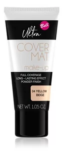Bell Ultra Cover Mat Makeup Podkład kryjący 04 Yellow Beige 532644 - Podkłady do twarzy - miniaturka - grafika 1