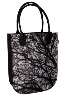 Pojemna torebka damska shopper bag filcowa A4 - Torebki damskie - miniaturka - grafika 1
