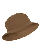 Czapki damskie - mikk-line Czapka w kolorze beżowym z osłoną karku - miniaturka - grafika 1