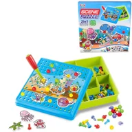 Klocki - Puzzle konstrukcyjne + śrubokręt, 105 elementów - miniaturka - grafika 1