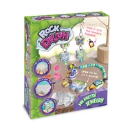 Prace ręczne dla dzieci - Zestaw kreatywny artystyczny Strigo Rock Dough Kamienna Biżuteria DIY - miniaturka - grafika 1