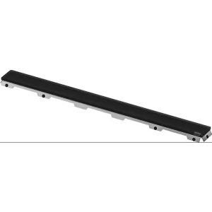 TECE 601594 TECEdrainline - Ruszt prosty ze szkła, szkło czarne satynowe 1500 mm - Odpływy liniowe - miniaturka - grafika 1