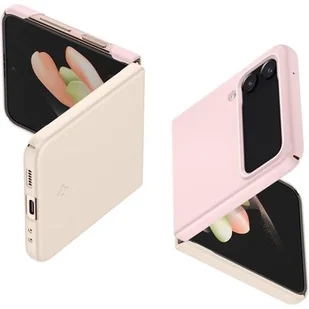 Etui SPIGEN AirSkin do Samsung Galaxy Z Flip 4 Różowo-beżowy - Etui i futerały do telefonów - miniaturka - grafika 1