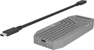 Akcesoria do komputerów stacjonarnych - Icy Box Obudowa IB-1919M-C42 Type-C. USB4. Gen 3x2 40 Gbit/s na PCIe NVMe M.2 2280 - miniaturka - grafika 1