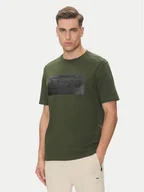 Koszulki męskie - BOSS T-Shirt 50538112 Zielony Regular Fit - miniaturka - grafika 1