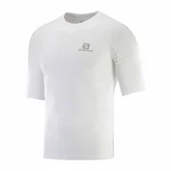 Koszulki sportowe damskie - Koszulka Salomon Exo Motion White - miniaturka - grafika 1