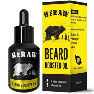 Heraw, Olejek Do Brody I Twarzy, 30ml - Kosmetyki i akcesoria do pielęgnacji brody - miniaturka - grafika 1
