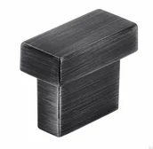 Zawiasy, okucia i inne akcesoria - Uchwyt meblowy podłużny 1595 16 Antyczny Srebrny Szczotkowany - miniaturka - grafika 1