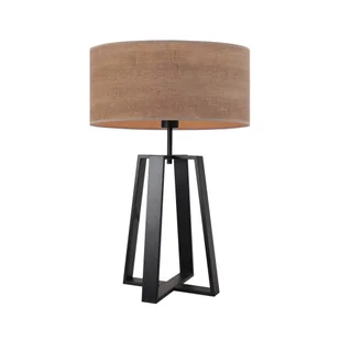Czarna lampa stołowa w stylu skandynawskim THOR ECO - Lampy stojące - miniaturka - grafika 1